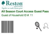 Non-Member Court Access All Season Guest Pass